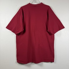 VTG Alabama Crimson Tide Gothic Embroidered Single Stitch Tshirt Size XL Red USA
