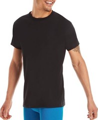 Hanes Men’s Moisture-Wicking Cotton with Odor Control Undershirts