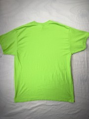 Austin Chronicle Hot Sauce Festival 2019 T-Shirt Lime Green Mens Large Pre-Owned