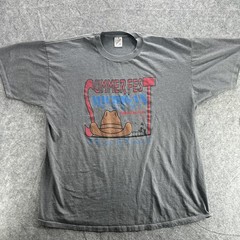 Vintage Summer Fest Michigan City Shirt Mens 2XL Jerzees Hoe Down Indiana 90s