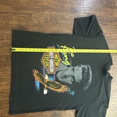 Grail VTG 90’s 1991 Elvis Presley Harley Davidson single-stitch USA T-shirt XL