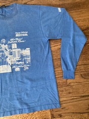 Vintage 1989 Vulcan Run T Shirt Size Large* Birmingham AL Marathon Single Stitch