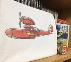 Porco Rosso Sketch – Kurenai no Buta 紅の豚 Studio Ghibli T-Shirt by Rev-Level