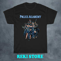 Police Academy Movie Men’s Black Size S-5XL