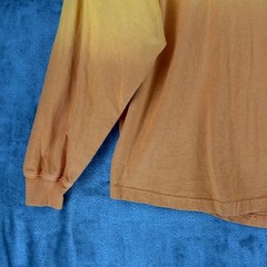 Disney The Lion King Broadway Spirit Jersey Yellow Orange Ombre Small Oversized