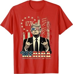 Merica 250 American Years 1776 2026 Trump 250th Anniversary T-Shirt