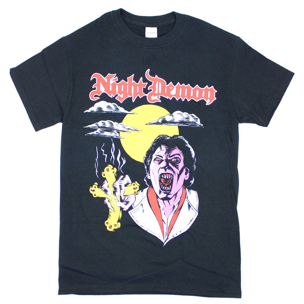 Men’s Night Demon Fright Night T-shirt T-shirt Small Black