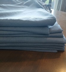 Comfort Colors Blank T-Shirt Blue Jean – 11 SHIRTS – VARIOUS SIZES – S, M, L, XL