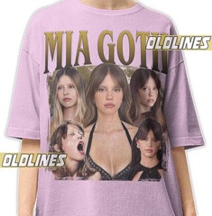 Mia Goth Bootleg Shirt Vintage Style Fan