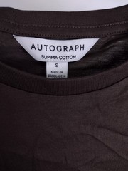 Autograph Men’s 2Pcs Supima Cotton T-shirts Size S Black & Olive NEW