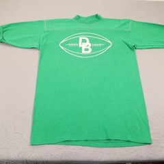 Vintage Stedman Sport T Shirt 70s Football Heavyweight School 1/2 Short Sleeve
