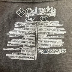 Columbia Mens XXL 100% Cotton Long Sleeve Plaid Buffalo Crew Neck Tee Shirt