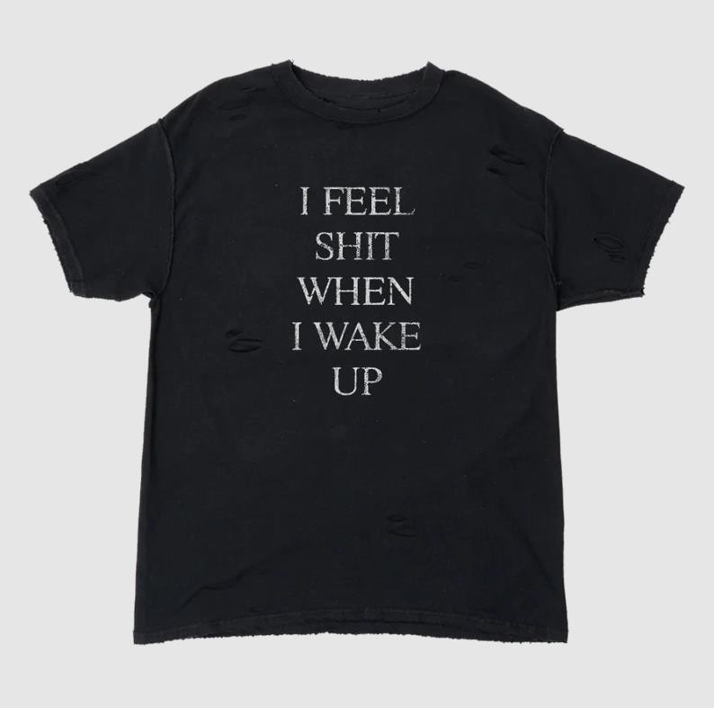 Yungblud Lovesick Lyric T-Shirt Size S-5Xl