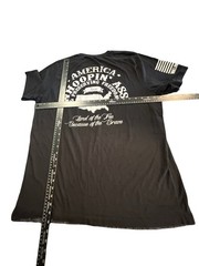 Nine Line Apparel Patriotic America Whoopin’ Ass Graphic T-Shirt Black Military