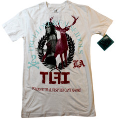True Love False Idols Mens TLFI Stag Party White Shirt NWT S, M, L