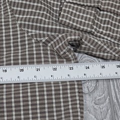 VTG Nike ACG Long Sleeve Shirt L Olive Gray Plaid Button Up Outdoor Gorpcore
