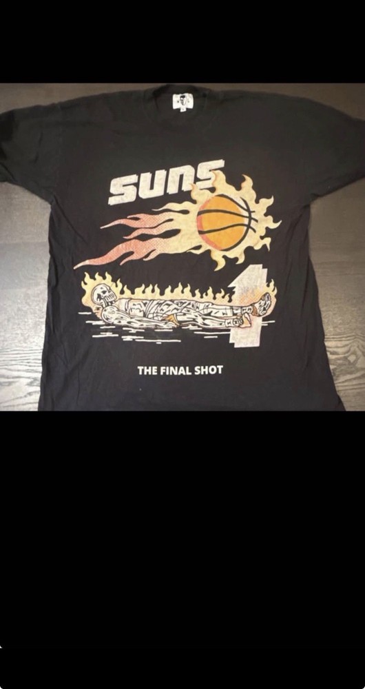 Warren Lotas Devin Booker The Final Shot Phoenix Suns Shirt Size L