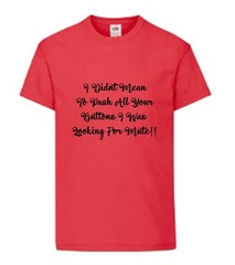 Looking For Mute Funny Humorous Novelty T Shirt Various Colours And Sizes