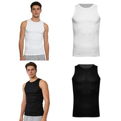 Men’s Vest Mesh T-Shirt Vacation Tank Top Daily Wear Shirts Basic Clothing Gym