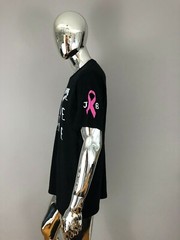 New Represent Clothing Free The Nipple Black Graphic T-Shirt Size M