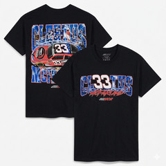 Cleetus McFarland Car Wash Racing Shirt Heather Gray Motorsport Tee