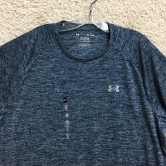 NEW Under Armour Shirt Extra Large Adult Blue The Tech Tee Crewneck Gym Mens XL