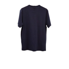 Quince Men 100% Pima Cotton Luxe Touch Tee Sleeved Top Blue M