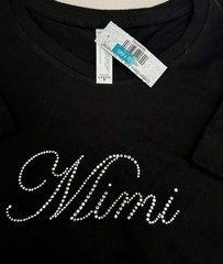 Best Mimi Ever BUNDLE:Canvas bag (2)/Rhinestone Tshirt-M/Tumbler/keychain
