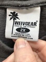 California Legacy West Coast Tshirt By Weiv Gear King Of The Street Men’s 2X