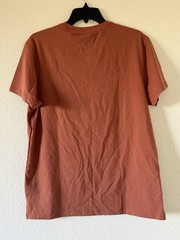 Kenneth Cole Small Rust Tech Pocket T-Shirt Super Soft Flex UPF 50+