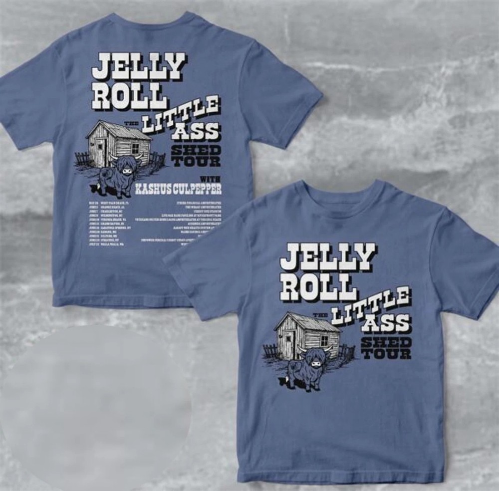 Jelly Roll Little Ass Shed Tour 2026 North America Shirt