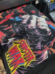 SPIDERMAN SINISTER WAR ON A SHAKA HEAVYWEIGHT GARMET DYED T SHIRT “MODERN”