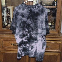 Beetlejuice Animated TV Series Purple Tye Dye Tshirt Adult Size XL Tim Burton