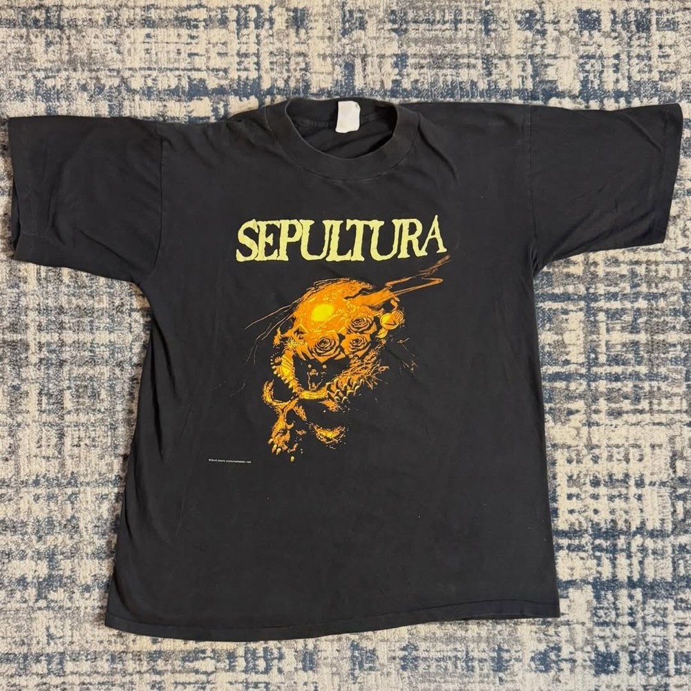 1991 SEPULTURA Vintage T-shirt Reprint
