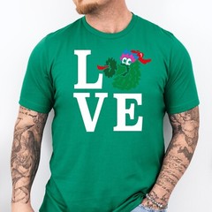 Phantic LOVE | Philadelphia Baseball themed Ring Spun Cotton T-Shirt