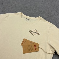 NEW Fjallraven Scout Final Shirt Men’s XL Beige Minnesota Short Sleeve Crew Tee