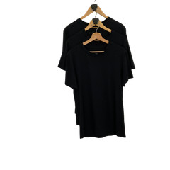 Quince Men Tee 3 Pack Black Sleeved Top L Set