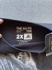 Adidas Derrick Rose The Go-To Tee Black Layup XXL T-Shirt, Layup