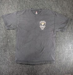 Hanes Tagless T Shirt Mens L Gray FCC Tucson Response Team in Arizona Crewneck