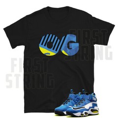 OG Sneaker Shirt to Match Griffey Max 1 Volt Varsity Royal / Black