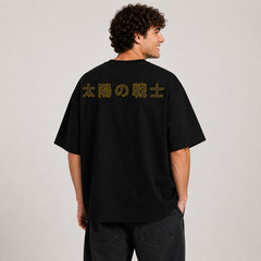 Anime Oversized T Shirt Japanese Streetwear Luffy Graphic Tee Unisex Cotton Top