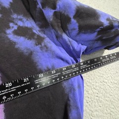 Beetlejuice Tie Dye Shirt Mens 2XL XXL Blue Distressed Classic Movie Retro NWT