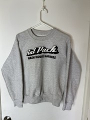 Rare OG Vulgar Rat Nuts Hash House Rat Pack Sweatshirt bone Size Small Y2K