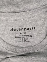 Elevenparis Shirt Mens XL Gray Skull Head Graphic Life is a Joke Grunge NWOT B07
