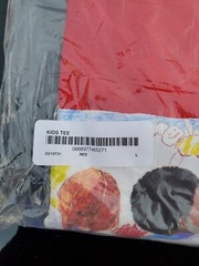 Supreme Kids Tee in Red Large SS19 Deadstock/ i love satan artwork / drawing