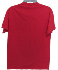 Celebrate Grandpa Dad Red Graphic T-Shirt Mens M Short Sleeve 100% Cotton