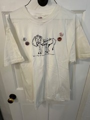 Napolean Dynamite T Shirt and Pins size Large
