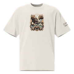Oversized faded t-shirt (SOUTH CAROLINA)