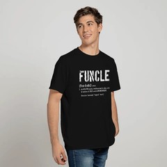 Funcle Definition Military Veteran Style Fun Uncle Gift Comfort Tee Shirt