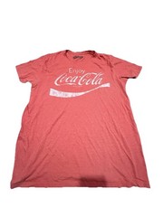 Coca Cola Enjoy Coca Cola Graphic T Shirt Mens XXL Red Old Navy Collectabilitees